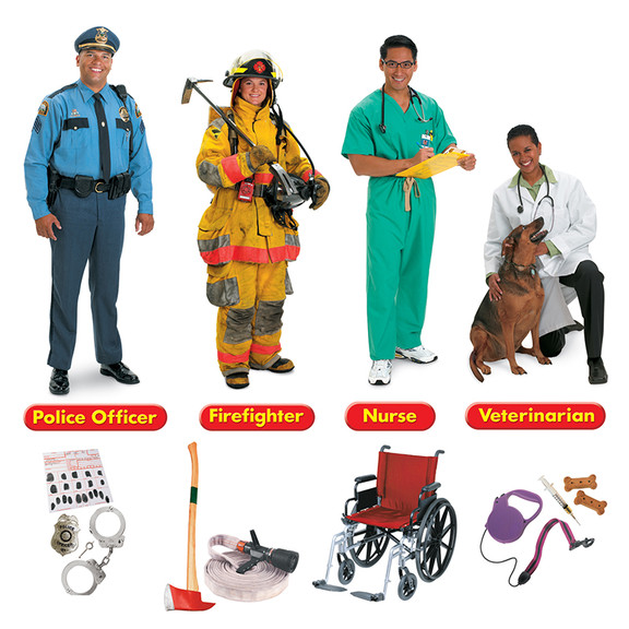 Trend Enterprises T 8143 Community Helpers Bb Set ...