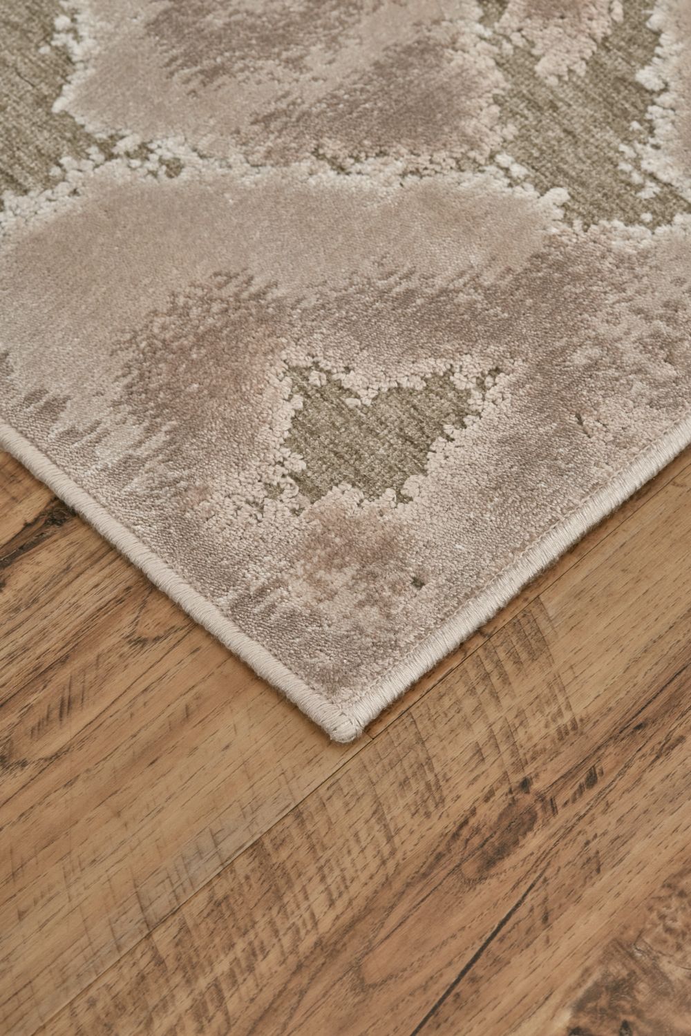 Pellaro Gray and Taupe Rug by BD Fine