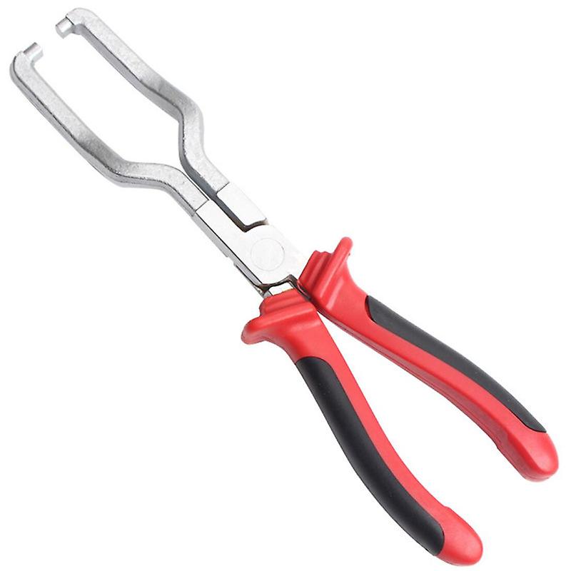 Fuel Line Clip Pipe Plier Disconnect Removal Tool Car Hose Clamp Plier Car Angled Clip Plier Tube Bundle Removal Repair Tool