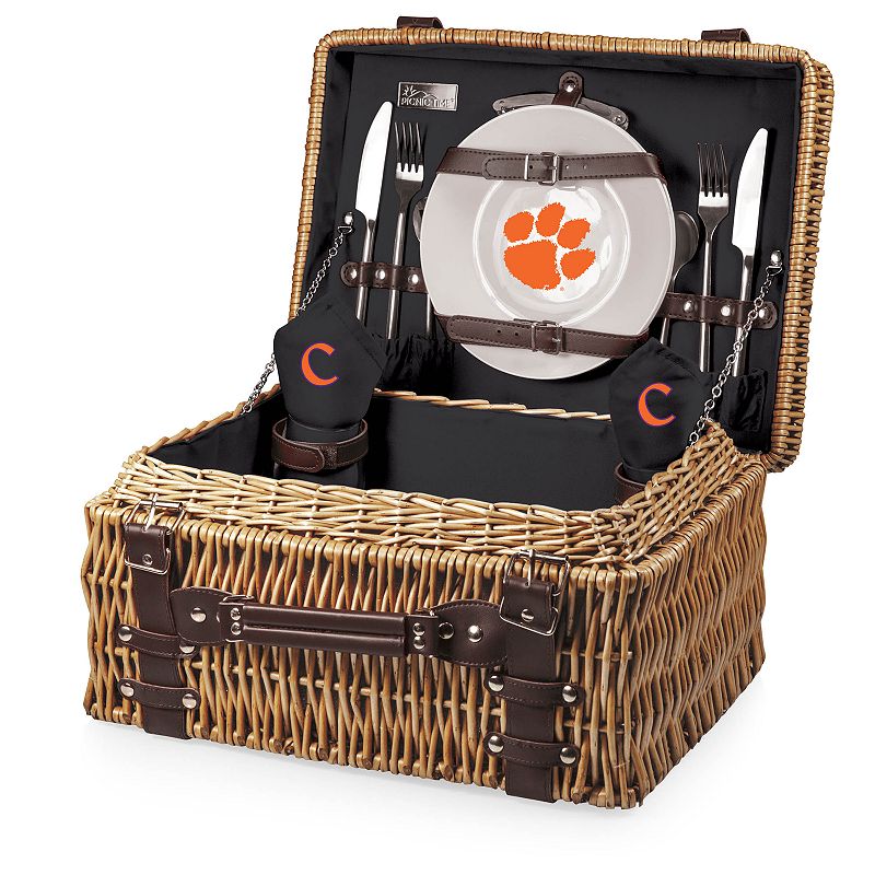 Picnic Time Clemson Tigers Champion Picnic Basket Set