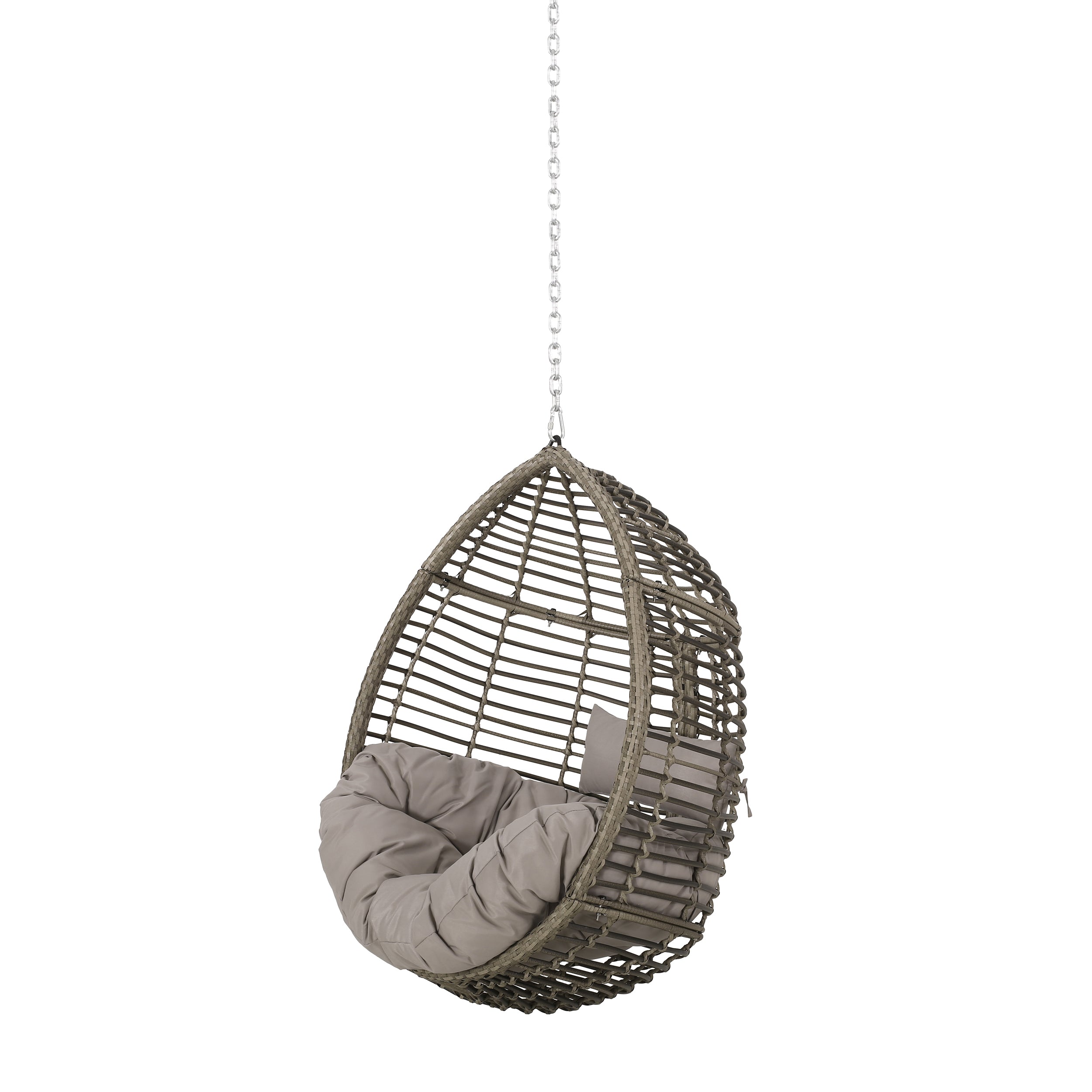 Hempstead Indoor/Outdoor Wicker Hanging Teardrop / Egg Chair (NO STAND)