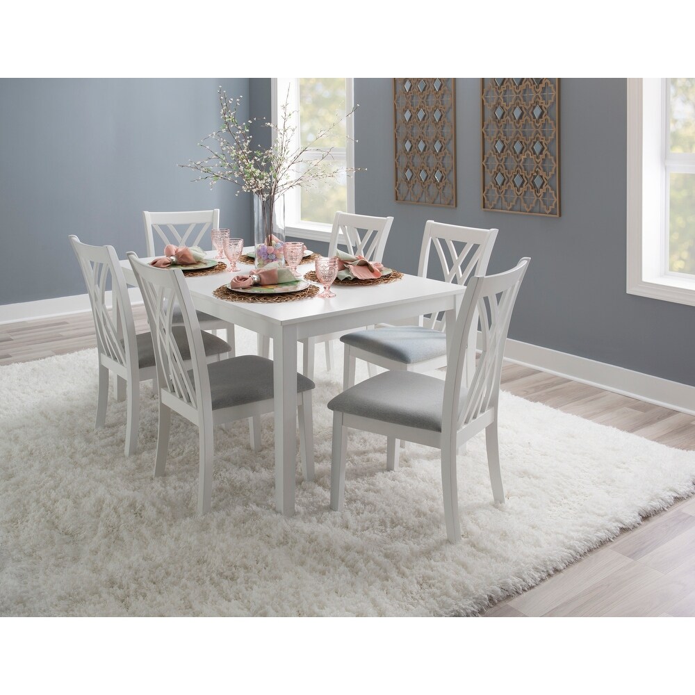 Castine 7 Piece Farmhouse Dining Set