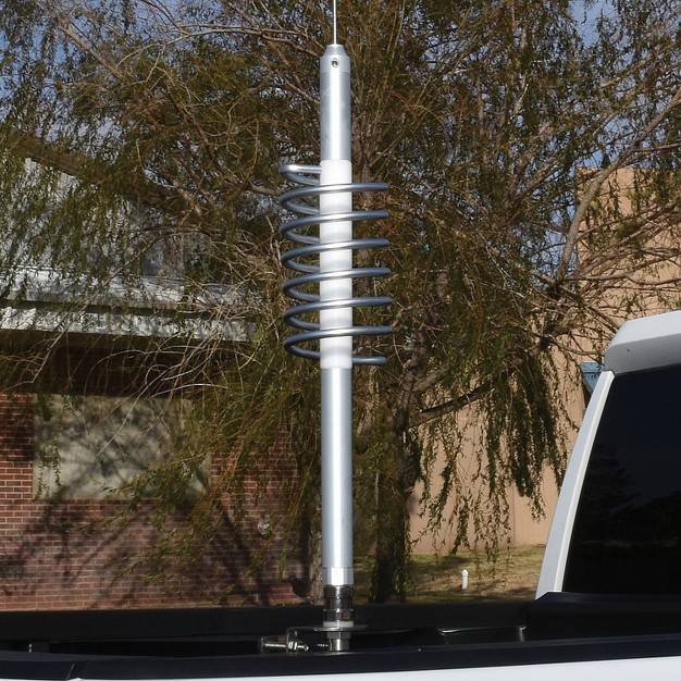 Tram 20 000 watt Big Cat Aluminum Cb Antenna With 53 inch Stainless Steel Whip And 6 inch Shaft