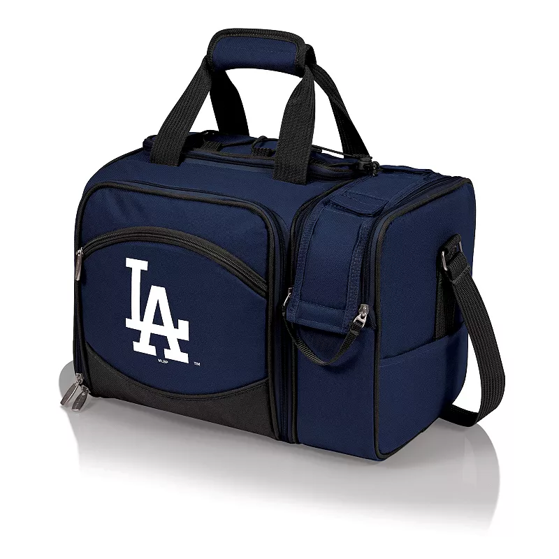 Picnic Time Los Angeles Dodgers Malibu Picnic Basket Cooler Set