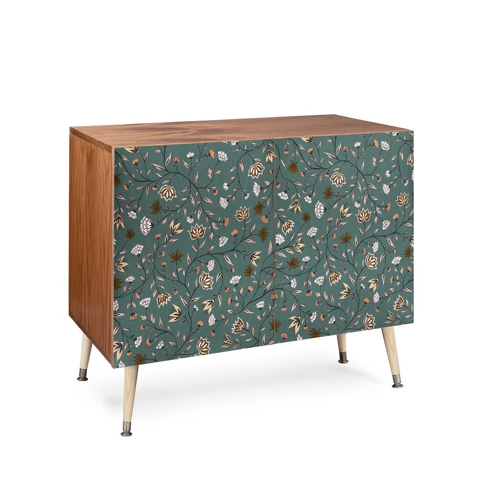 Heather Dutton Solstice Boho Geometric Made to Order Credenza Cabinet