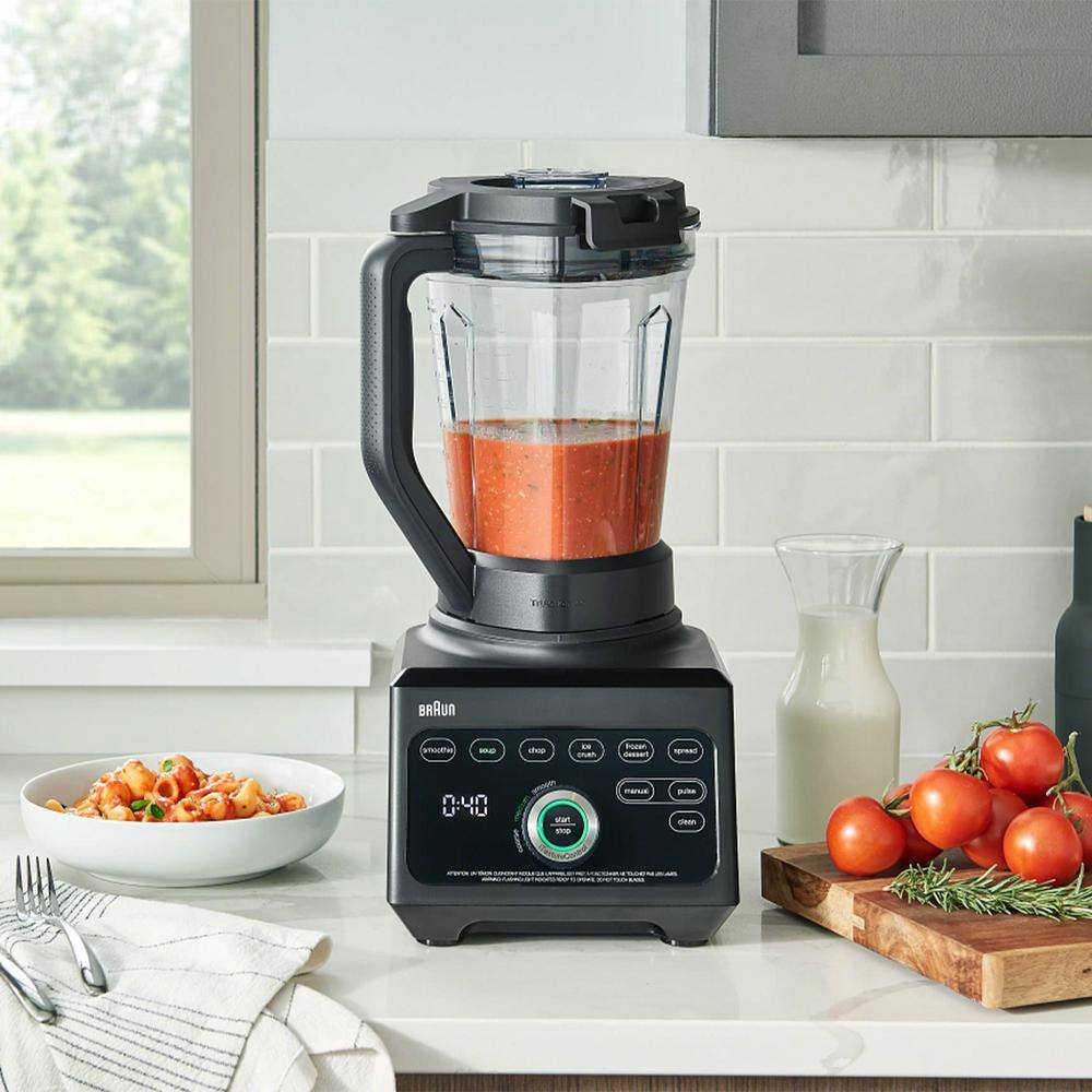 Braun TriForce 68 oz. 10 Speeds Plus Pulse Black Power Blender JB9040BK