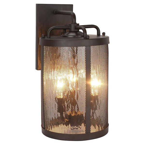 1 Light Outdoor Wall Lantern in Bronze Finish Shopping - The Best Deals on Outdoor Wall Lanterns | 33883689