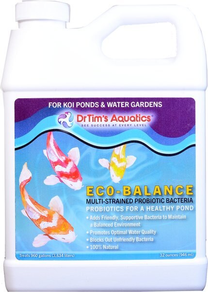 Dr. Tim's Aquatics Eco-Balance Koi Ponds and Water Gardens Cleaner