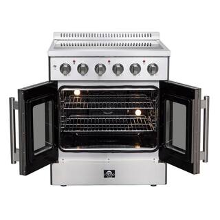 Forno Galiano 30 in. Freestanding French Door Electric Range FFSEL6917-30