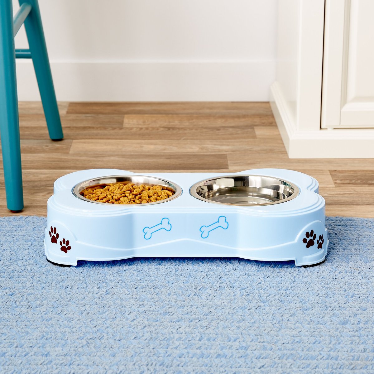 Loving Pets Dolce Double Diner Pet Dish， Murano