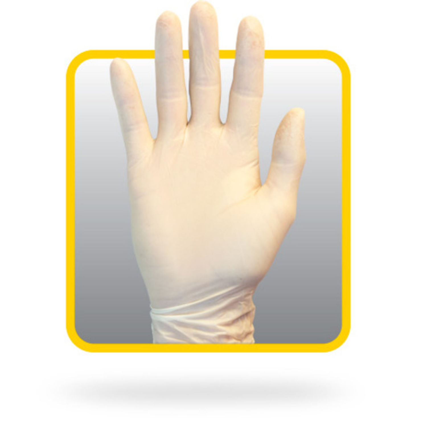 Powdered Natural Latex Gloves by The Safety Zone SZNGRDRXL1T