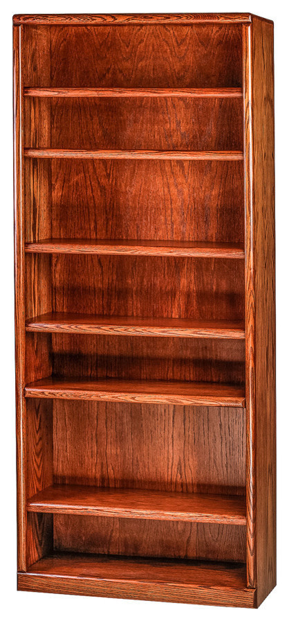 Bullnose Oak Bookcase   Transitional   Bookcases   by Oak Arizona  Houzz