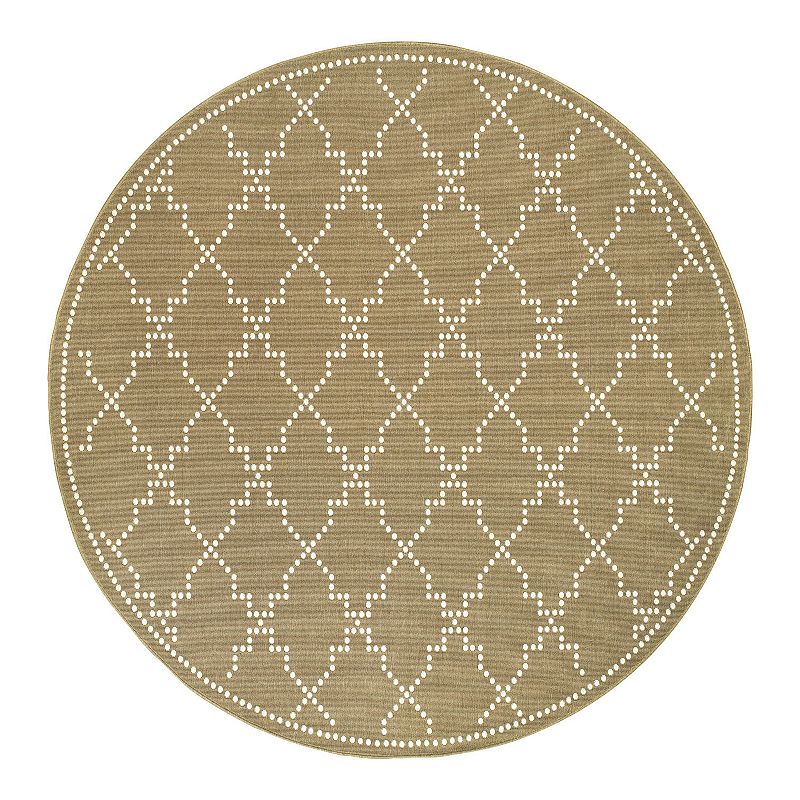 StyleHaven Mainland Palisade Trellis Indoor Outdoor Rug