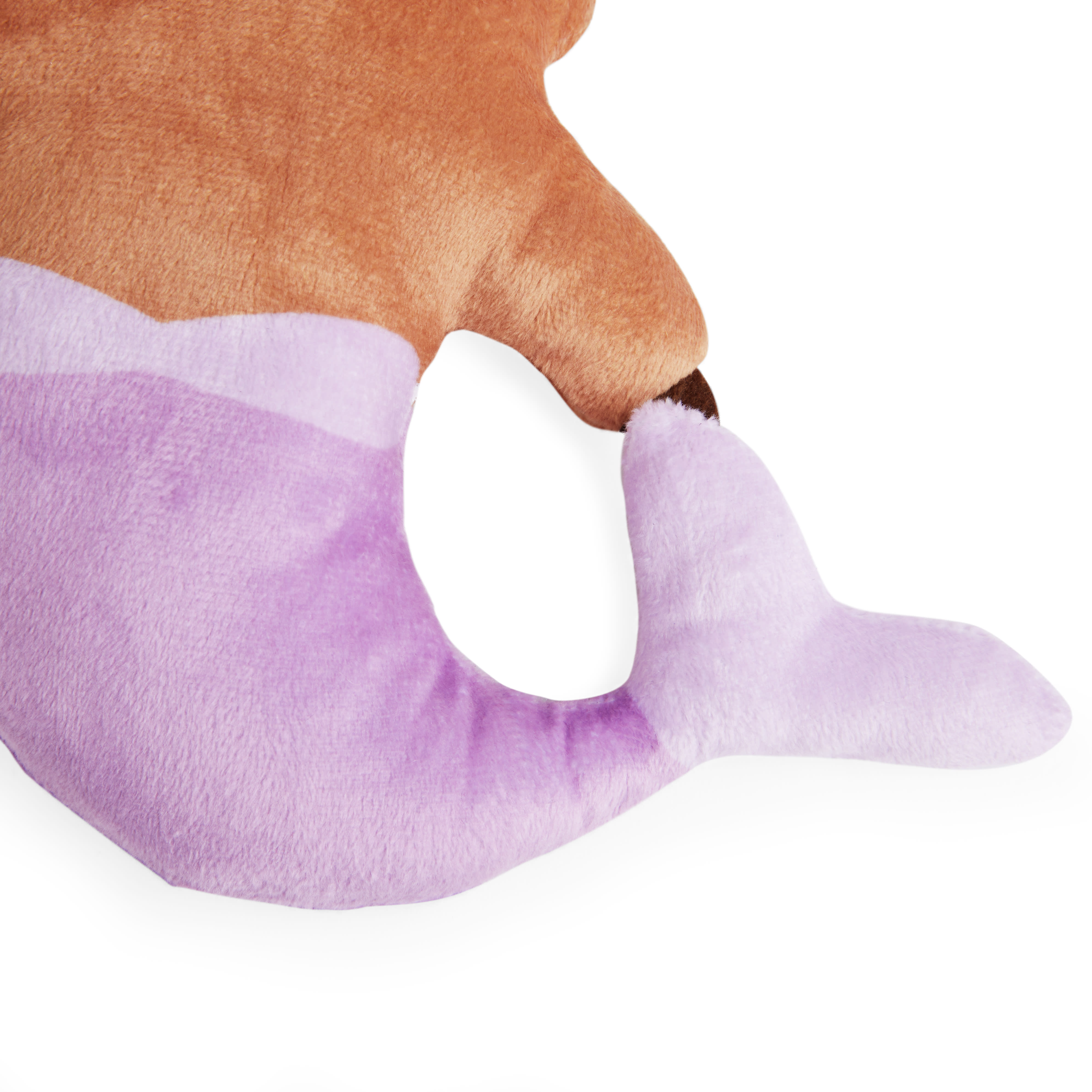 Petco Plush Sloth Mermaid Dog Toy， Medium