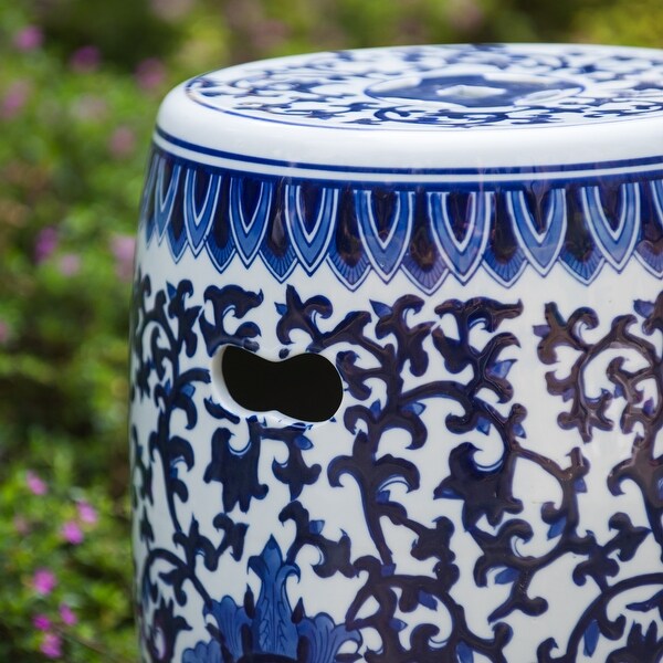 CUSchoice Ceramic Garden Stool