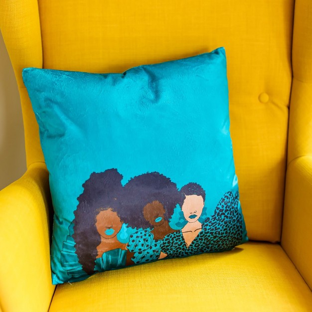 Pardon My Fro Decorative Throw Pillow