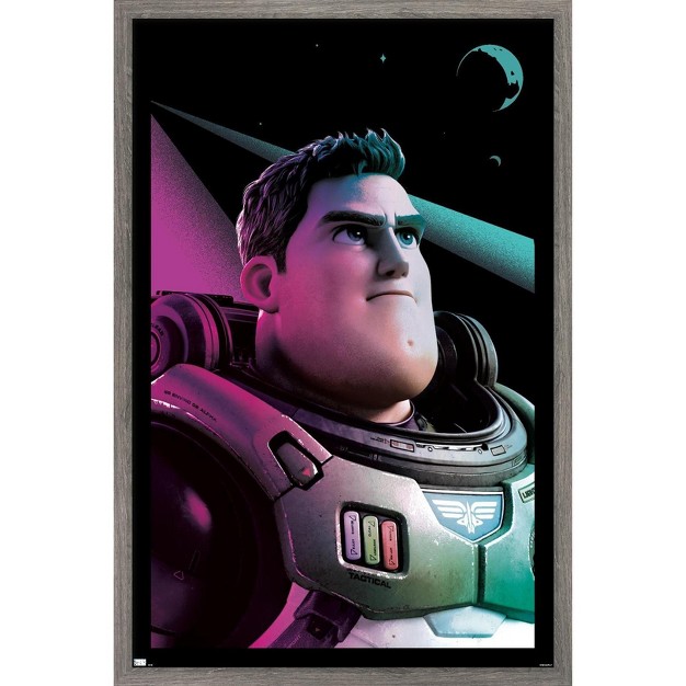 Trends International Disney Pixar Lightyear Buzz Framed Wall Poster Prints