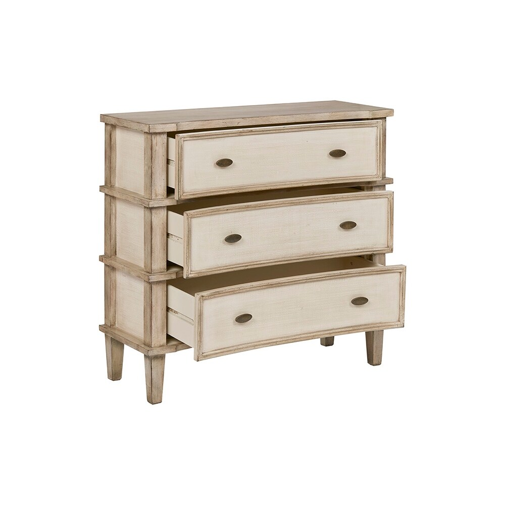 Alcott Wooden 3 drawer chest in Natural