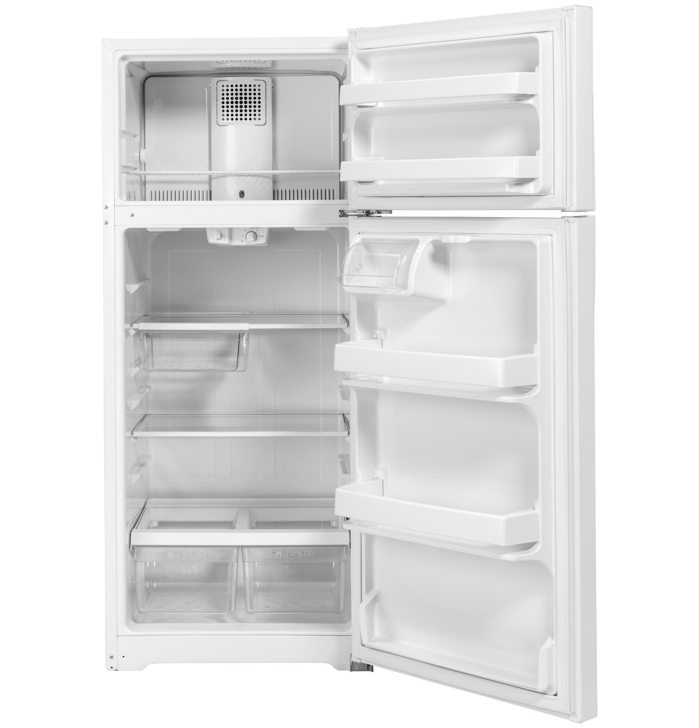 GE ADA ENERGY STAR 16.6 Cu. Ft. White Top-Freezer Refrigerator