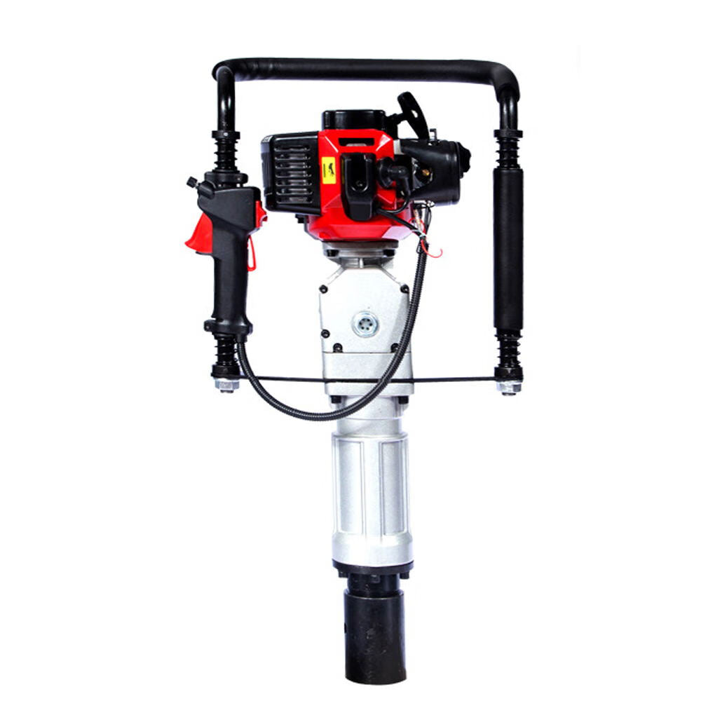 Wuzstar 52CC Gas Powered T Post Driver 2 Stroke 2.3HP Portable Gasoline Petrol Fence Post Pile Driver 1900W