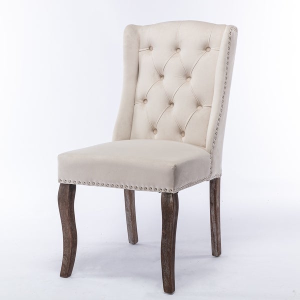 Wingback Dining Chairs- Set of 2