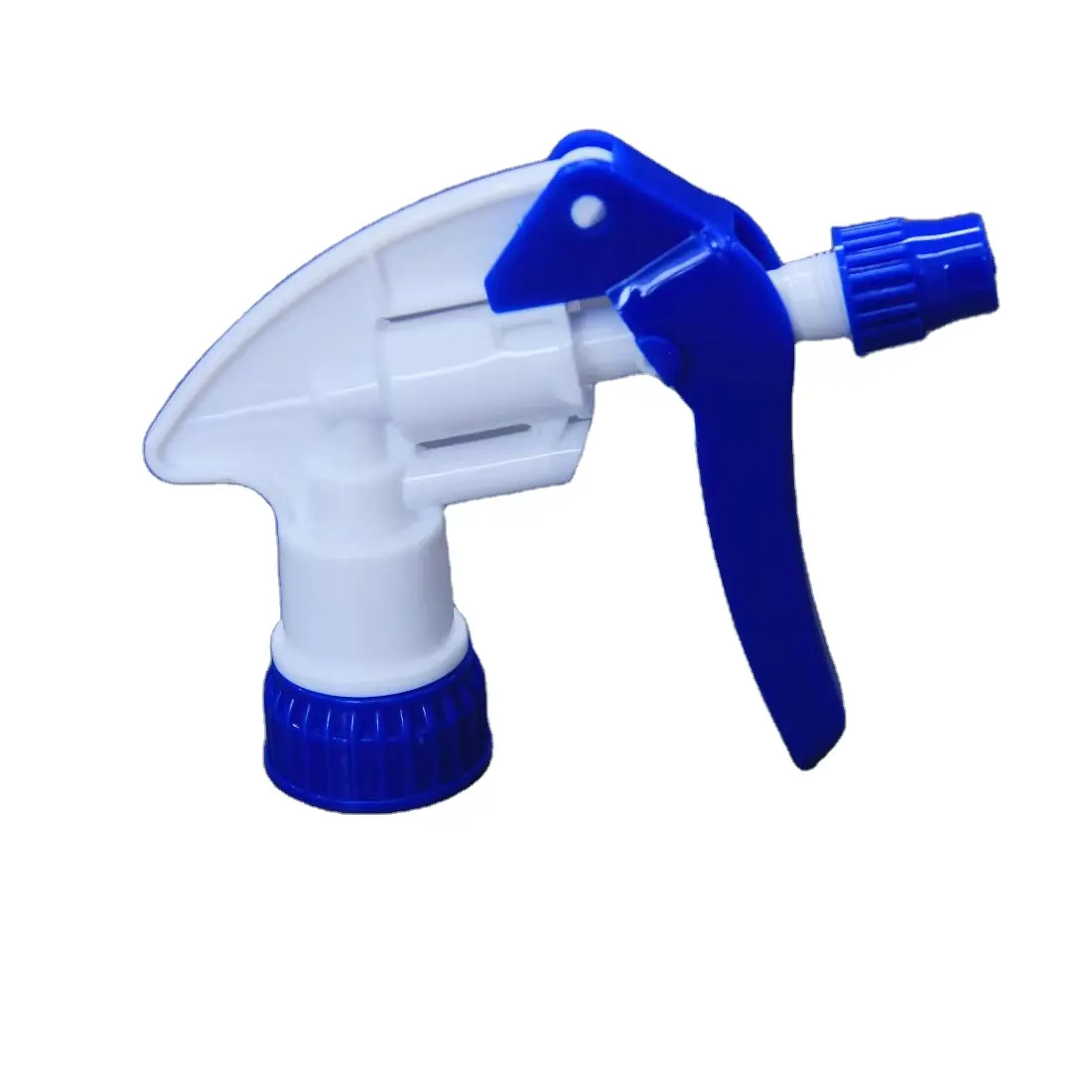 Wholesale Hot Selling Factory Customized 28/400 blue/white Trigger Sprayer D Type Plastic chemical resistant Trigger Sprayer