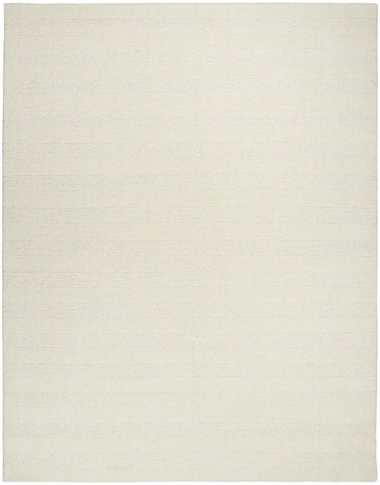 Calvin Klein Spun Ivory Farmhouse Rug