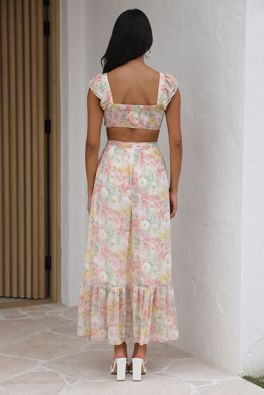 Watching Sunsets Maxi Dress PINK