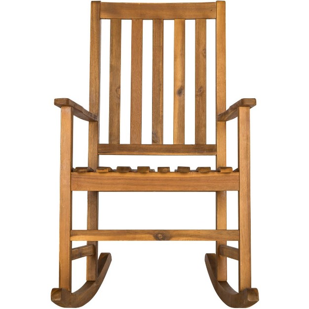 Barstow Rocking Chair Teak Safavieh