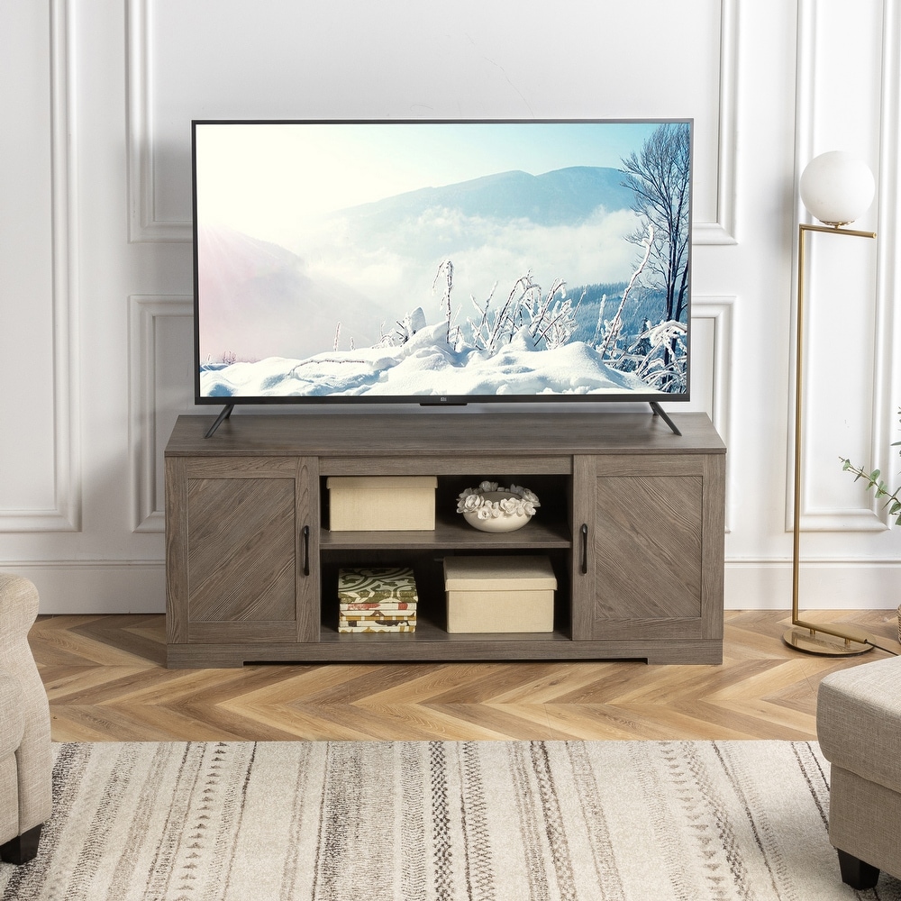 Priage by ZINUS Farmhouse TV Stand for TVs up to 65 inches