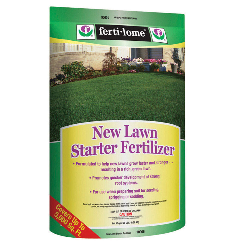 NEW LAWN STARTER FERT 20#