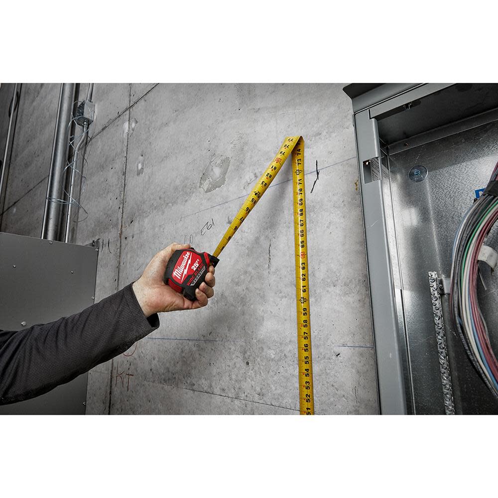 Milwaukee 25Ft Wide Blade Magnetic Tape Measure 48-22-0225M from Milwaukee