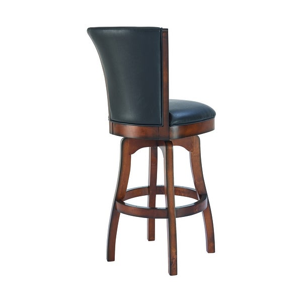 Raleigh Armless Swivel Bar and Counter Height Stool