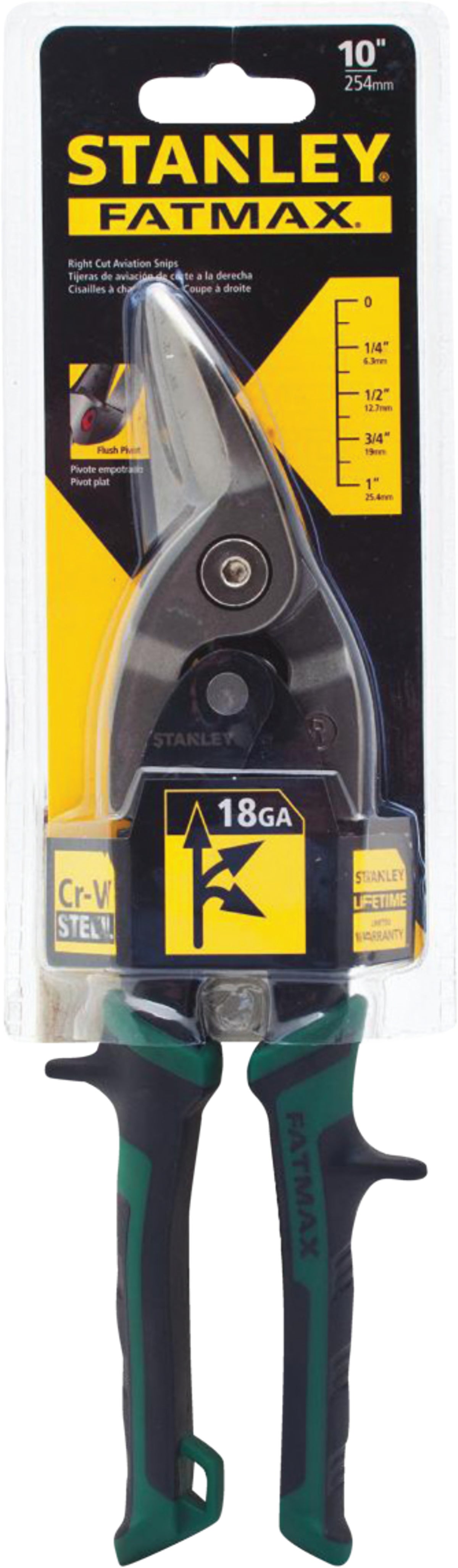 Stanley FatMax Aviation Snips Right