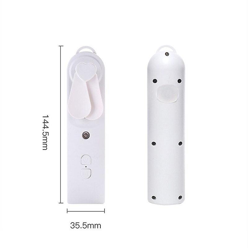 Rechargeable mini fan steamer facial humidifier mister