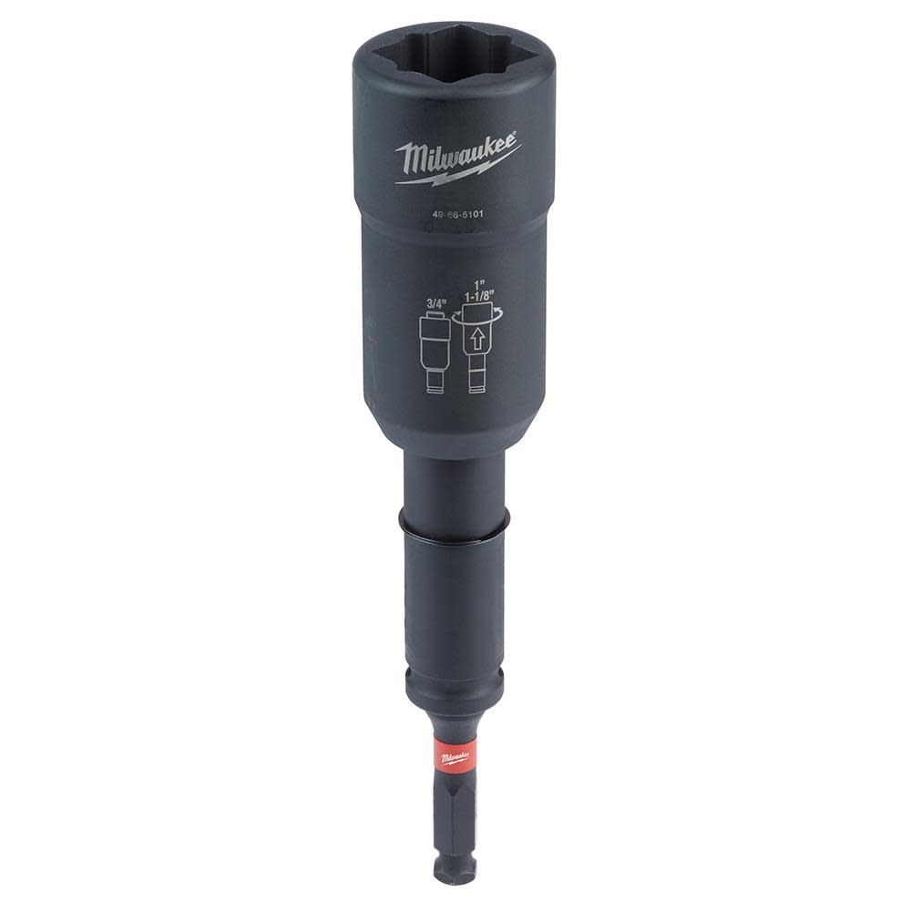 Milwaukee SHOCKWAVE Lineman's 3-in-1 Distribution Utility Socket 49-66-5101 from Milwaukee