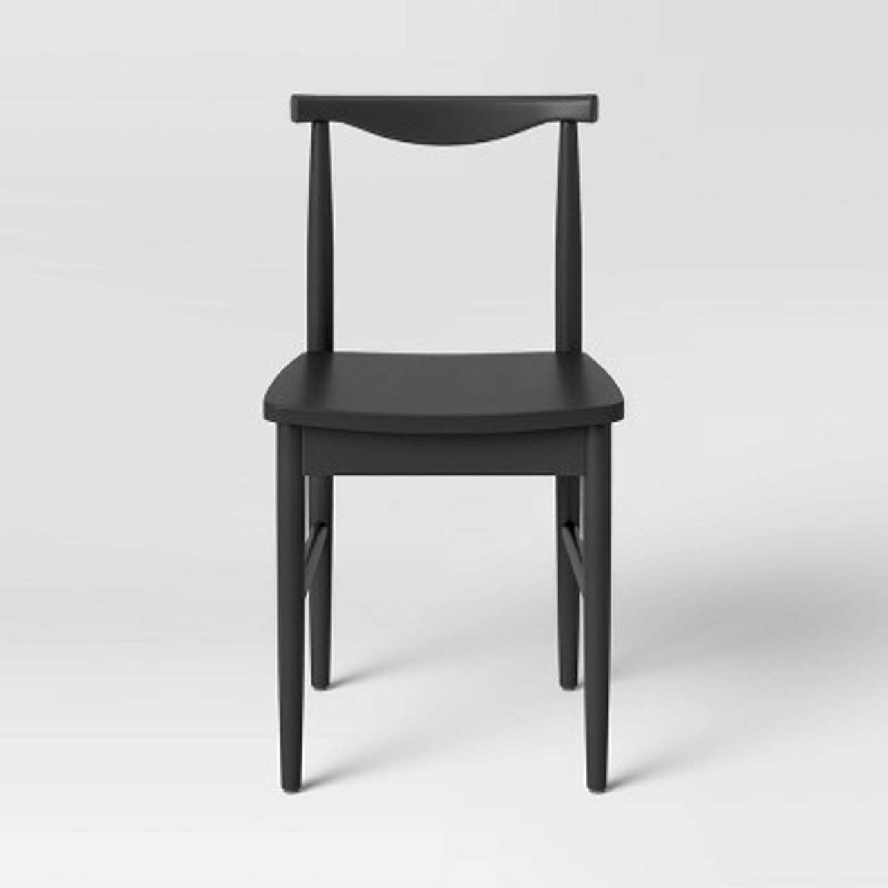 Biscoe Value Wood Fully Assembled Dining Chair Black - Threshold™