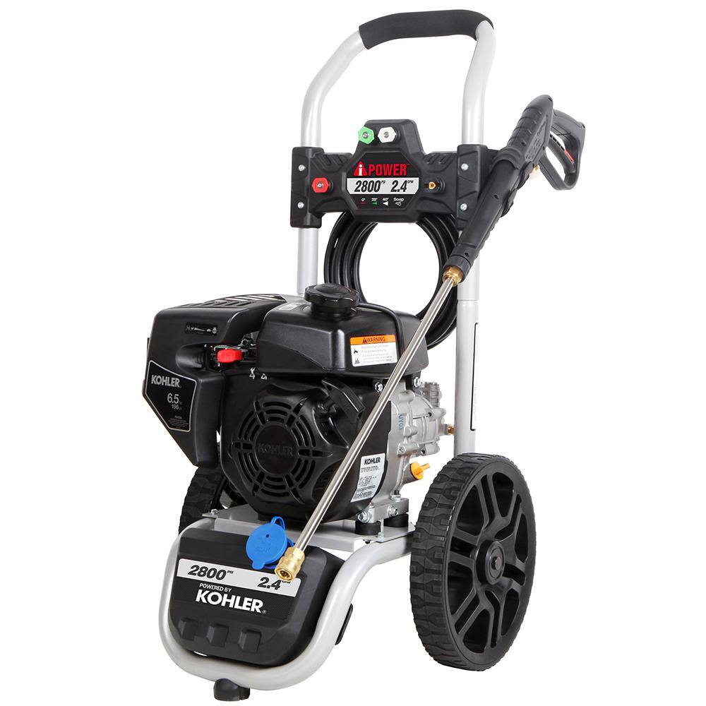 A-iPower 2800 PSI 2.4 GPM Kohler Cold Water Gas Pressure Washer PWF2800KH