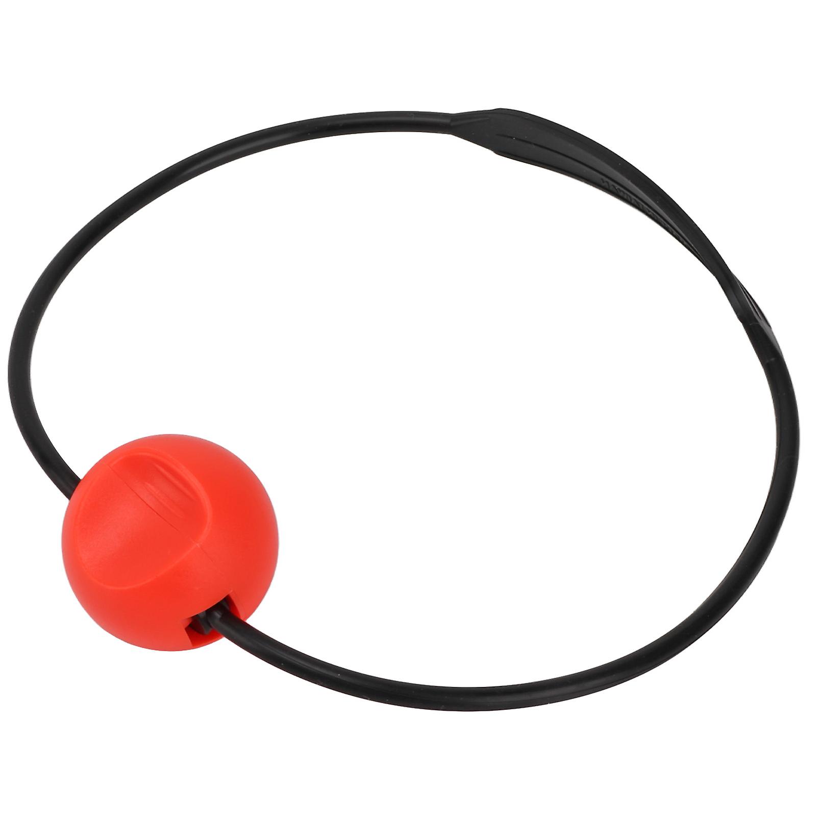 Diving Scuba Tank Cylinder Banger Knocker Ball - Underwater Signal Device For Outdoor Sports[black Bandage + Orange Ball]