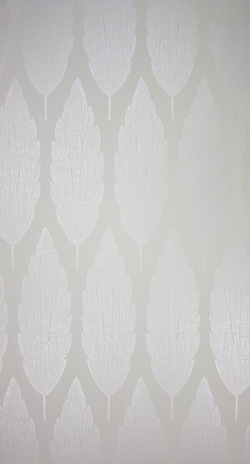 Sample Cypres Wallpaper in Gray from the Perroquet Collection