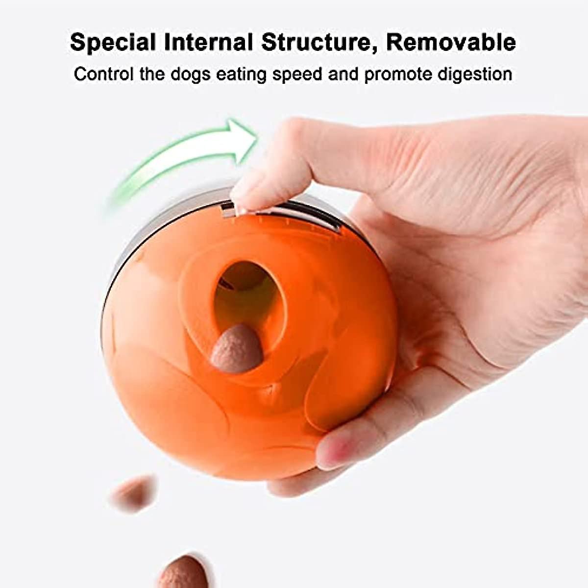 Dog Treat Ball  Treat Dispensing Dog Toys  Interactive Dog Toys Puzzles Ball Toys For Dogs  Pet Slow Feeder Ball