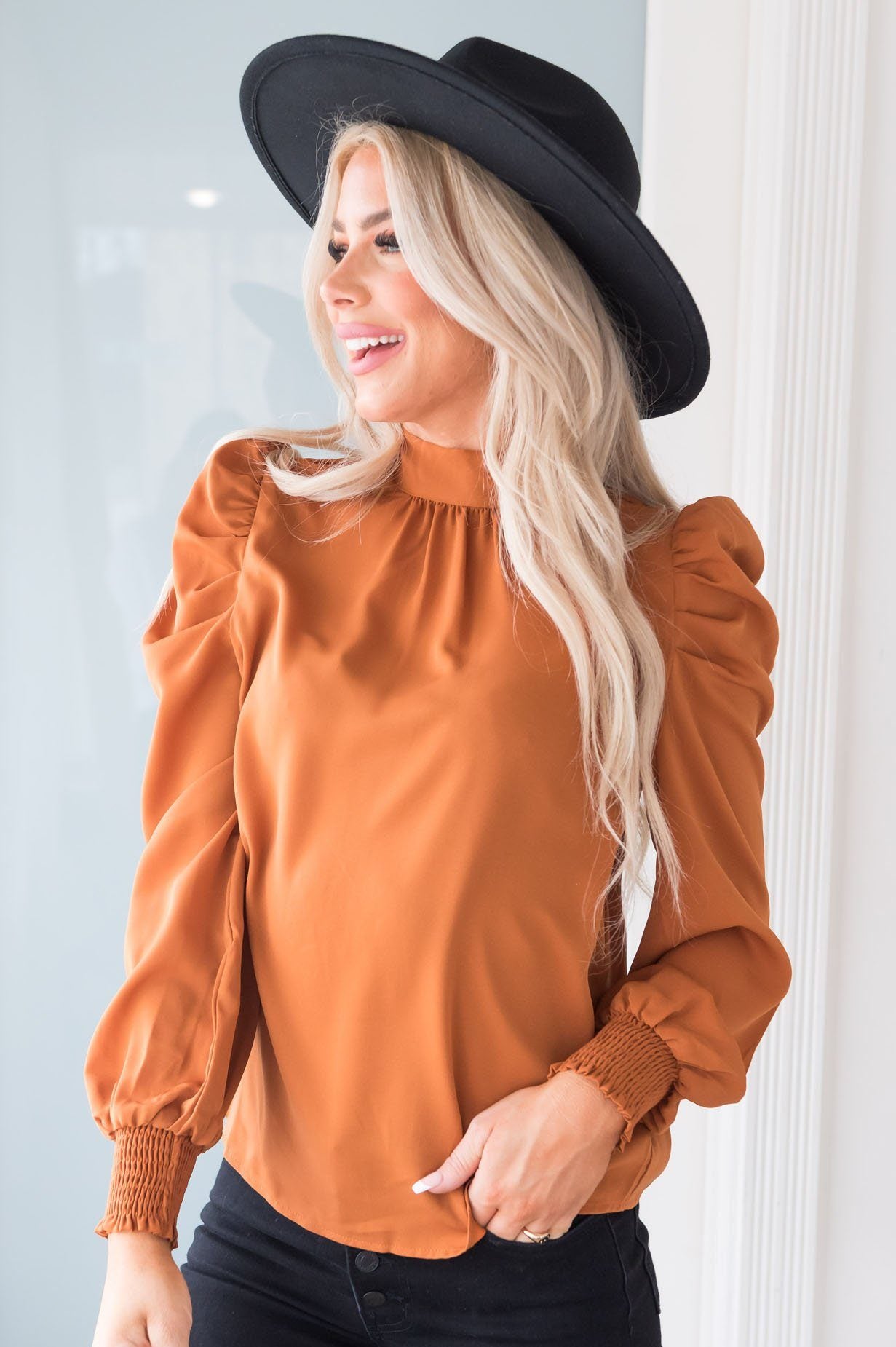 Glitz & Glam Modest Blouse