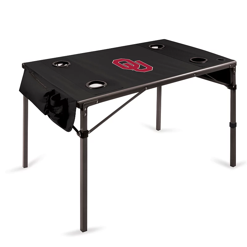 Picnic Time Oklahoma Sooners Portable Folding Table