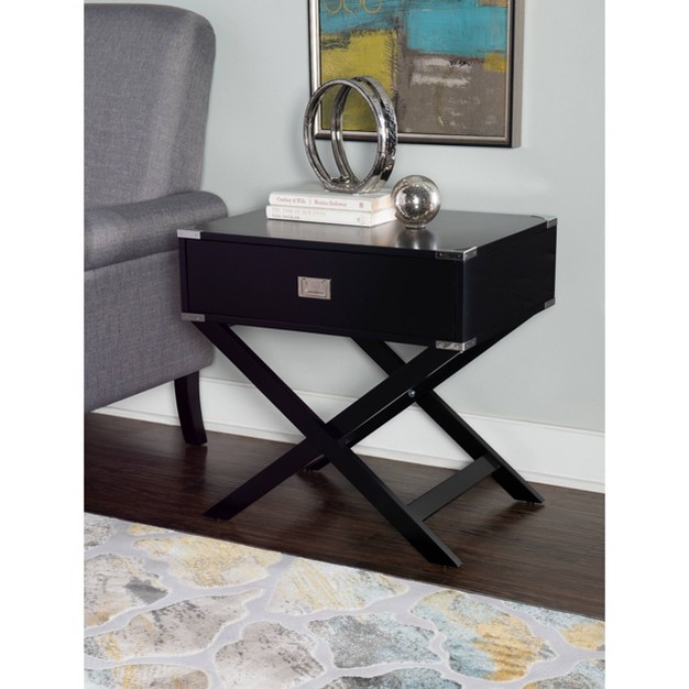 Peggy X Base Accent Table Linon