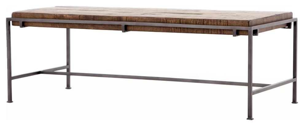 Simien Coffee Table   Industrial   Coffee Tables   by The Khazana Home Austin Furniture Store  Houzz