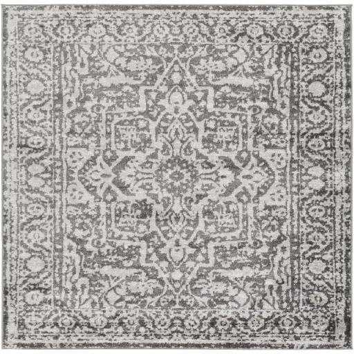 Monte Carlo Charcoal Rug in Various Sizes