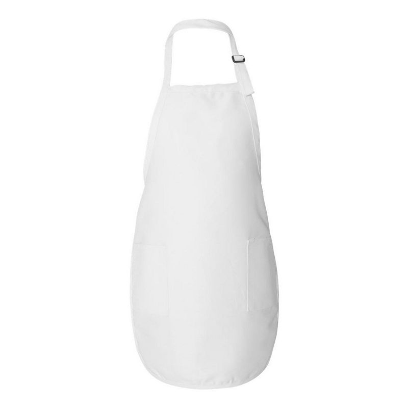 Q-tees Full-length Apron With Pockets