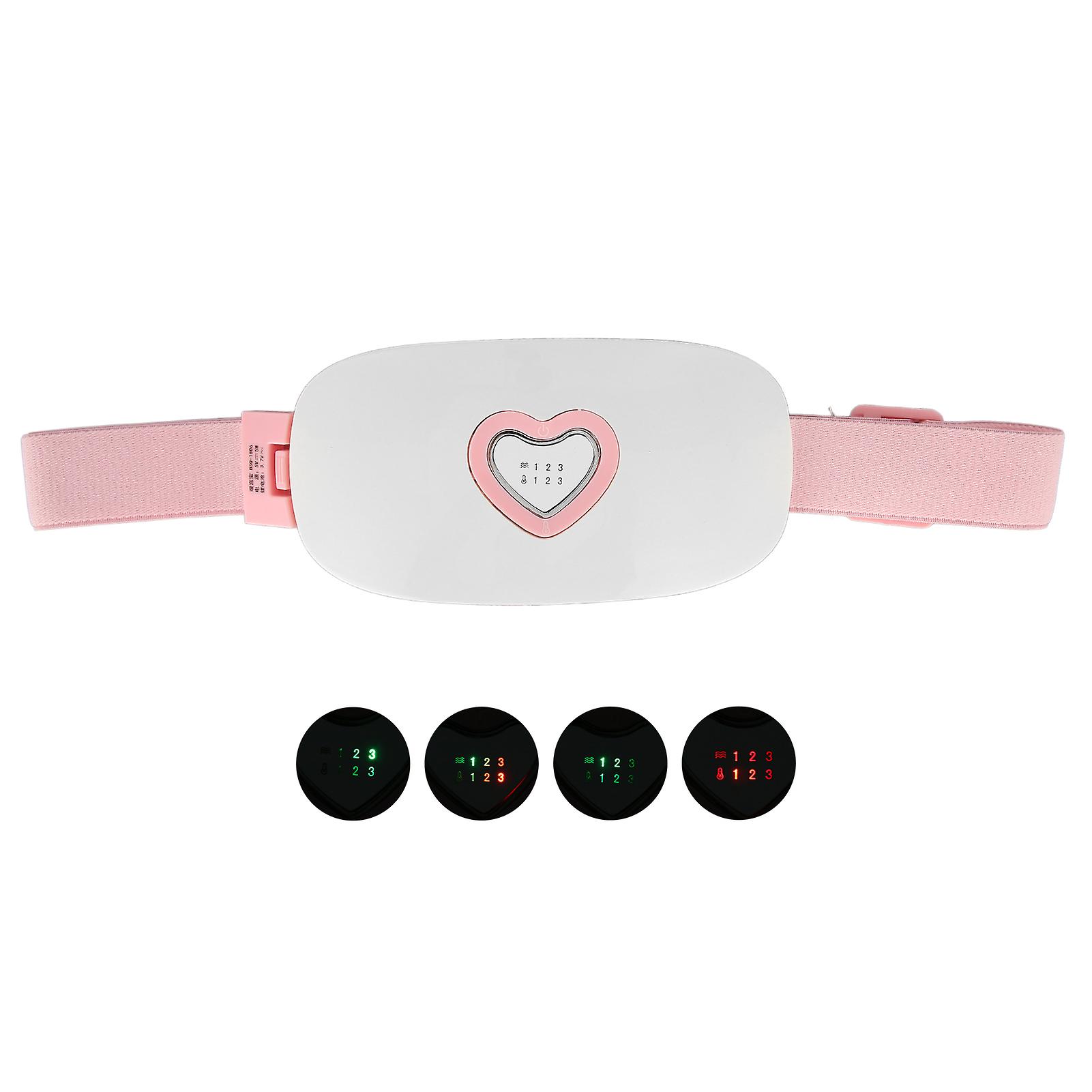 Waist Massage Belt Hot Compress Relieve Pain Lower Back Waist Vibrating Heating Instrument