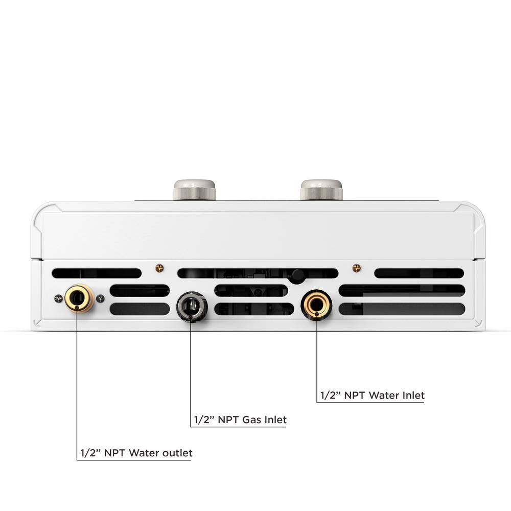 Eccotemp FVI12 4.0 GPM WholeHomeResidential 75000 BTU Liquid Propane Indoor Tankless Water Heater FVI12-LP