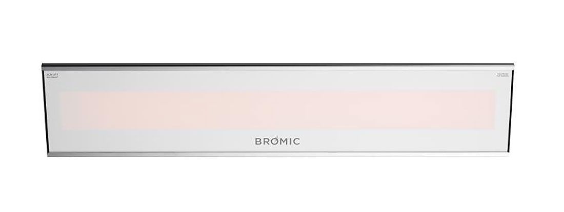 Bromic Heating Platinum Smart Heat 3400W White Electric Outdoor Patio Heater